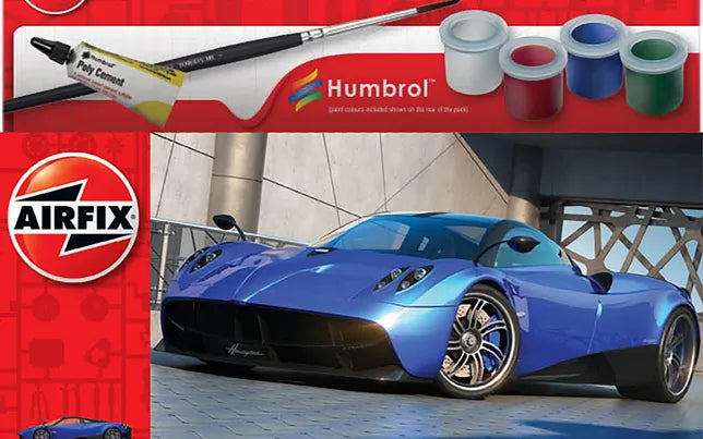 Airfix Pagani Huayra 1:43 starter set box art