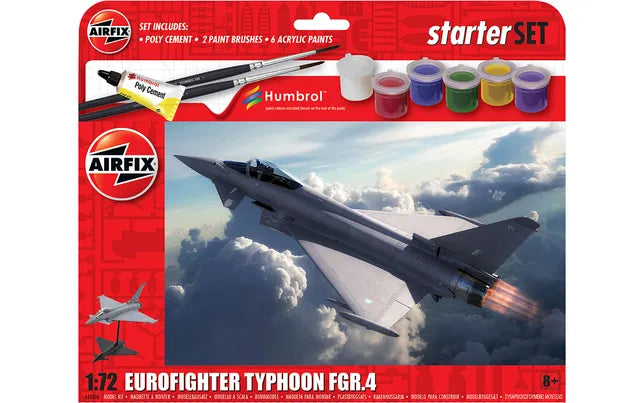 Airfix Eurofighter Typhoon FGR.4 1:72 starter set box art