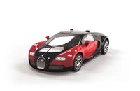 Airfix QUICKBUILD Bugatti Veyron red built view