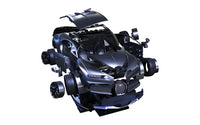 Airfix QUICKBUILD Bugatti Chiron black model view