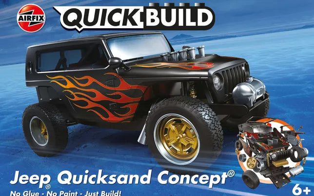 Airfix QUICKBUILD Jeep Quicksand Concept product view