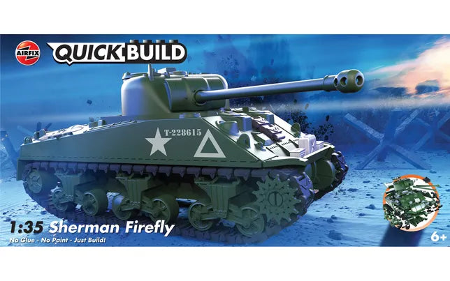 Airfix QUICKBUILD Sherman Firefly 1:35 product view