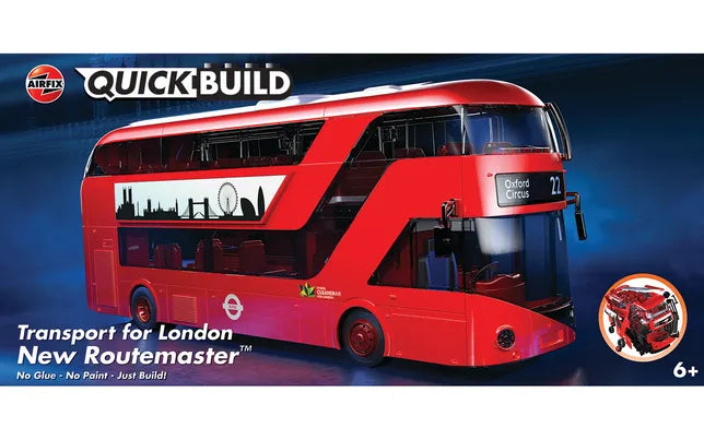 Airfix QUICKBUILD Transport for London New Routemaster product view