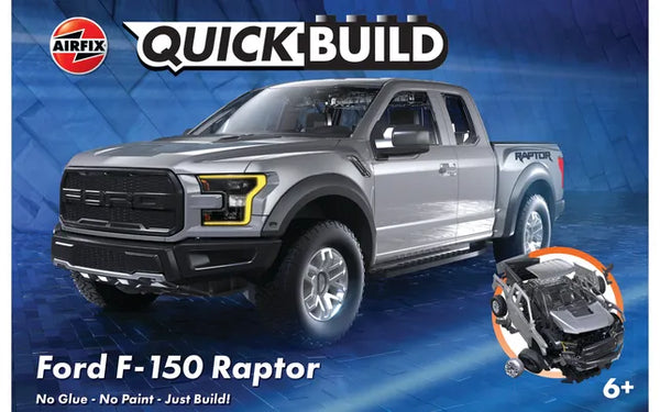 Airfix QUICKBUILD Ford F-150 Raptor Grey product view