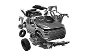 Airfix QUICKBUILD Ford F-150 Raptor Grey alternate view