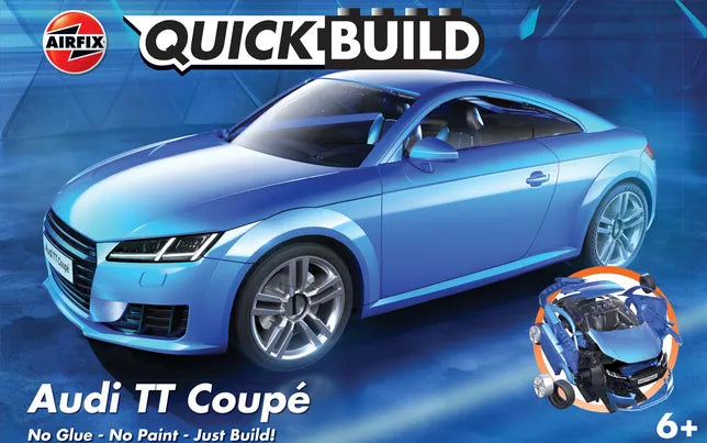 Airfix QUICKBUILD Audi TT Coupe Blue product view