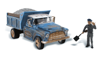 Woodland Scenics AS5550 Rocky's Road Repair HO scale AutoScene