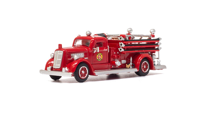 Woodland Scenics AS5567 Fire Truck AutoScenes Fire Engine – HO Scale