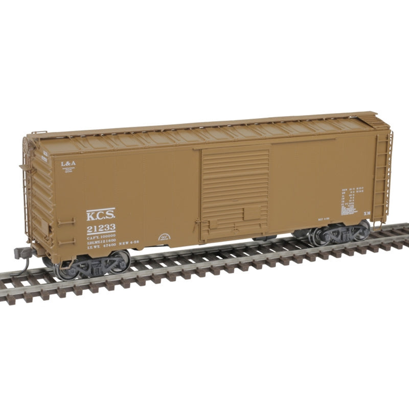 Atlas HO 40' Postwar Boxcar - Kansas City Southern #21233 - view 1