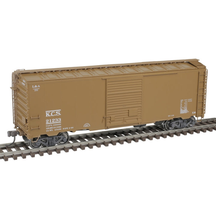 Atlas HO 40' Postwar Boxcar - Kansas City Southern #21233 - view 1