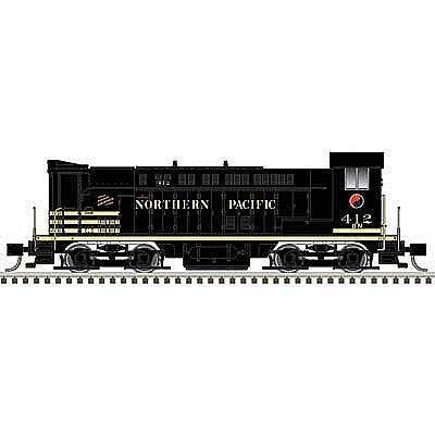 Atlas 40005957 N VO-1000 Burlington Northern #409 Silver DC Locomotive product view