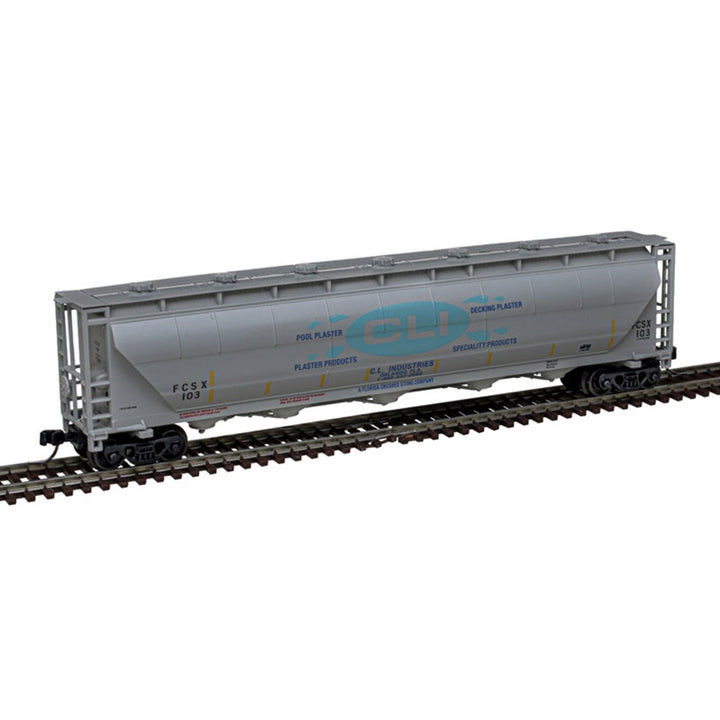 Atlas N Trinity PD5000 Covered Hopper - CLI Industries FCSX #103 - view 1