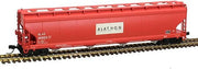 Atlas 50006009 N scale red Cain Chemicals ALAX 5701 covered hopper number 36823