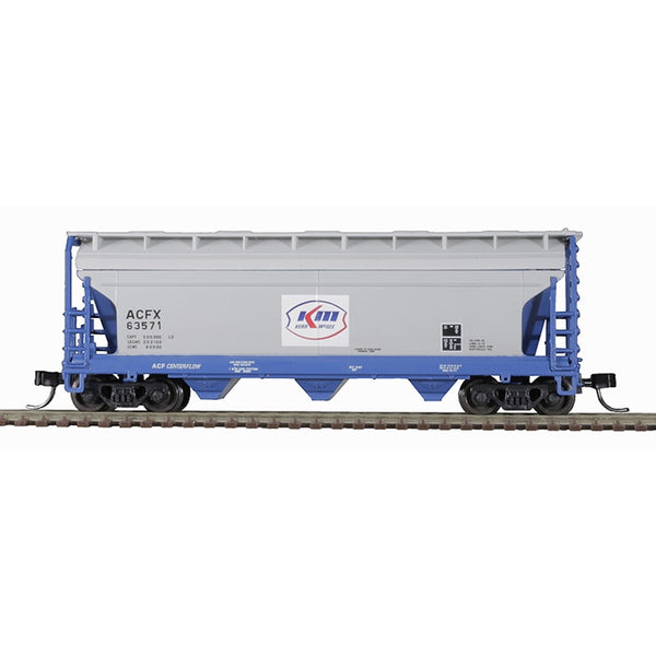 Atlas N ACF 3560 Covered Hopper Kerr-McGee ACFX 63571 side view