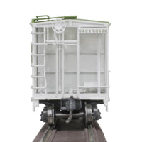 Atlas N General American 2600 Airslide Hopper WR Grace GACX 50568 end view