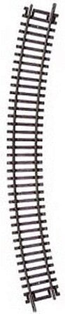 Atlas 512 HO Code 83 curved track section, 18-inch radius; listing includes 100 pieces