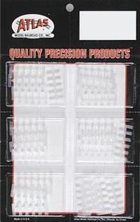 Atlas HO Code 83 Plastic Insulating Rail Joiners – 6-Pack (144 Joiners) — exact product view