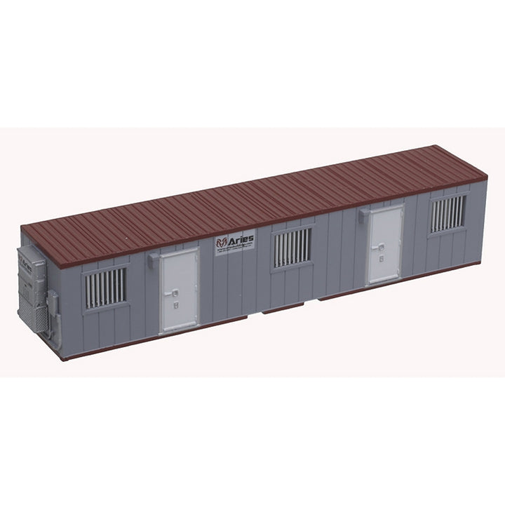 Atlas N mobile office container Aries side view