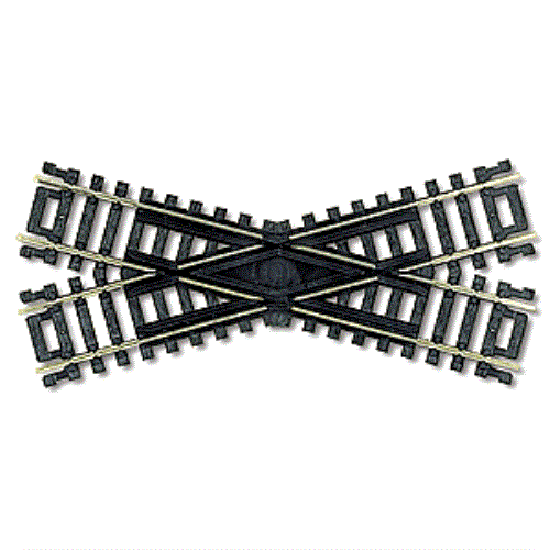 Atlas HO Code 100 30° Snap-Track Crossing – Nickel Silver — exact product view