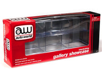 Auto World 1:64 six-car interlocking display case