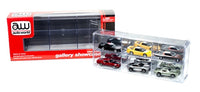Auto World 1:64 six-car interlocking display case alternate view