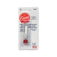 Excel Blades #17A Narrow Chisel Blades, USA Made (24017) product view 6