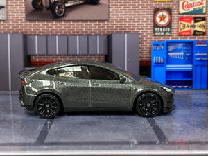 Loose Hot Wheels - Tesla Model Y - Dark Gray