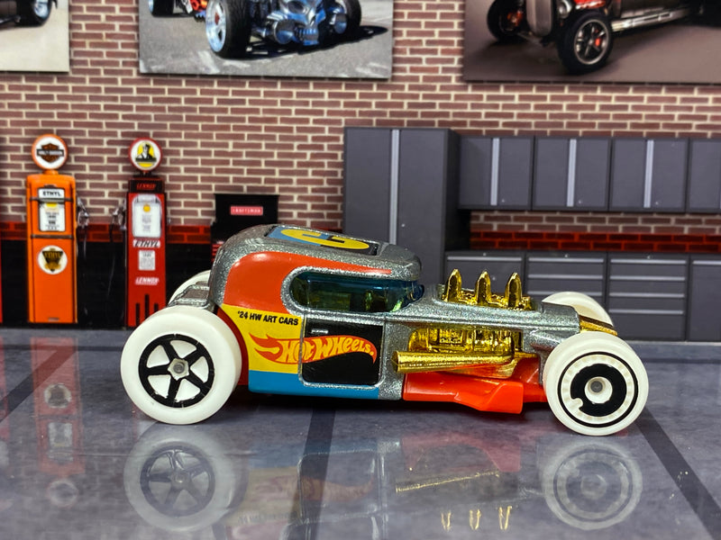 ミニカー Hot Wheels KUSTOM HOTROD Vintage 1979 Hot Wheels Ford Coupe 1934 Hot Rod Flames Blue