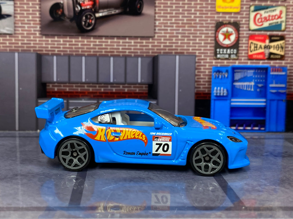 Loose Hot Wheels - Toyota GR86 Cup Race Car - Hot Wheels Blue