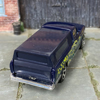 Loose Hot Wheels - 1979 Ford F150 - Dark Blue Mantis Livery