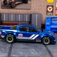 Loose Hot Wheels - 2022 Ford Maverick Custom Race Truck - Blue