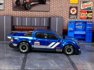 Loose Hot Wheels - 2022 Ford Maverick Custom Race Truck - Blue