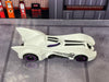 Loose Hot Wheels - Batman Batmobile - White