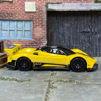 Loose Hot Wheels - Pagani Zonda R - Yellow
