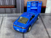 Custom Matchbox - 2018 Dodge Charger - Blue - Chrome BBS Wheels - Rubber Tires