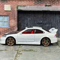 Loose Hot Wheels - Honda Civic SI - White and Carbon Fiber