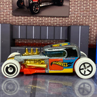 Loose Hot Wheels - Mod Rod Hot Rod - Silver Art Car