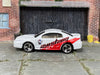 Loose Hot Wheels - 1999 Ford Mustang - White and Red