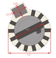 Bachmann N E-Z Track Motorized Turntable - product view 2