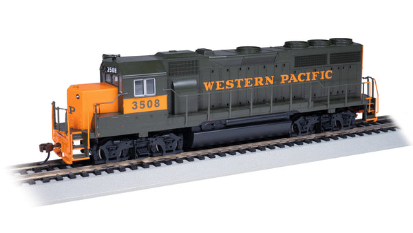 Bachmann HO EMD GP40 Western Pacific 3508 DCC Ready view 1