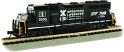 Bachmann N Scale EMD GP40 Norfolk Southern Operation Lifesaver 3053 view 2