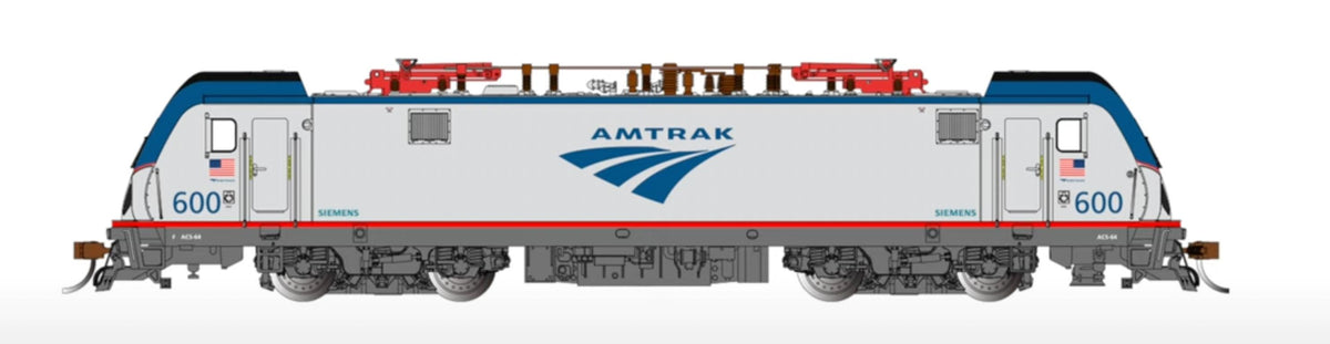 Bachmann HO ACS-64 Electric Locomotive Amtrak "David Gunn" 600 DCC WOWSound - product view 1