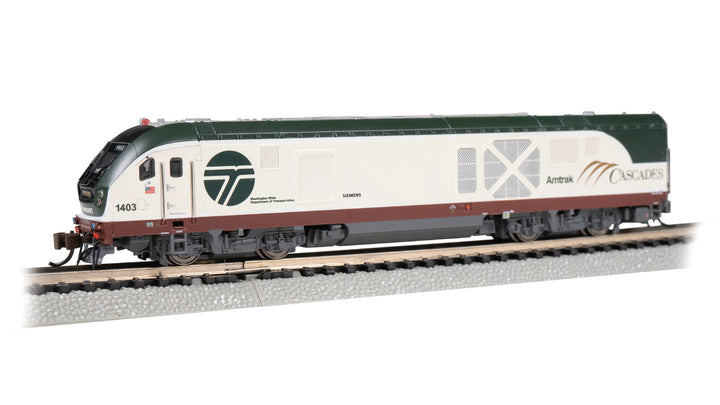 Bachmann N Scale Siemens SC-44 Charger Amtrak Cascades 1403 DCC Sound view 1