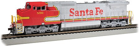 Bachmann HO GE Dash 8-40CW Santa Fe #856 view 1