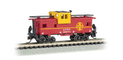 Bachmann N Scale 36-Foot Wide-Vision Caboose Santa Fe 999771 view 1