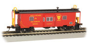 Bachmann HO Bay Window Caboose Delaware & Hudson D&H 35720 - product view 1
