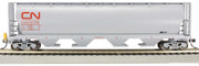 Bachmann HO CN Demonstrator Grain Hopper #370708 with Flashing EOT - product view 3