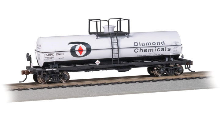 Bachmann HO Chemical Tank Car Diamond Chemicals SHPX 19419 - product view 1