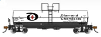Bachmann HO Chemical Tank Car Diamond Chemicals SHPX 19419 - product view 2