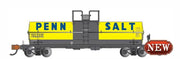 Bachmann N Small Dome Chemical Tank Car Penn Salt TELX 237 - product view 1